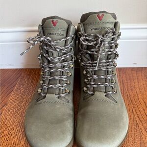 Vivo Barefoot Olive Winter Boots
